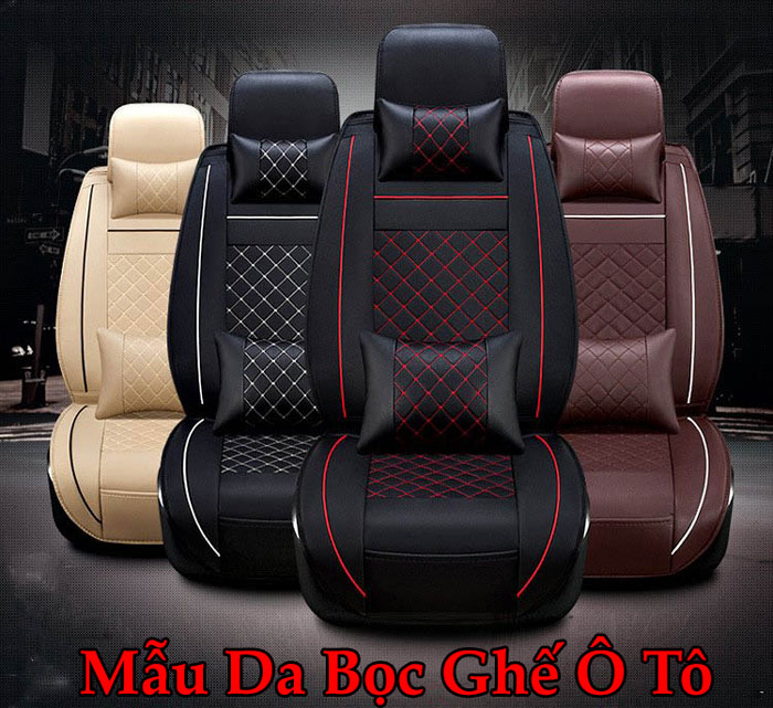 Mẫu Da Bọc Ghế Ô Tô