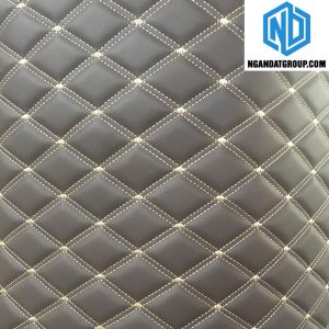 Nguyên Liệu Da Hình Thoi Nâu - NĐ32